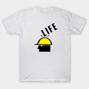 Life's Tough, Get a Helmet #9 T-Shirt